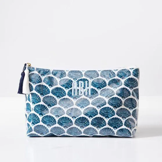 Clear Coated Travel Pouch