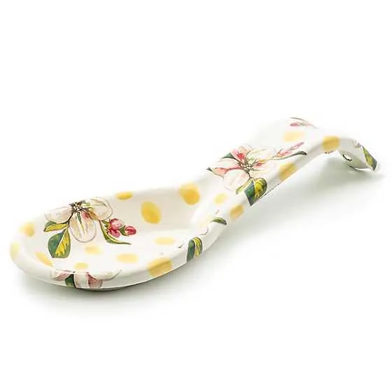 Wildflowers Yellow Spoon Rest