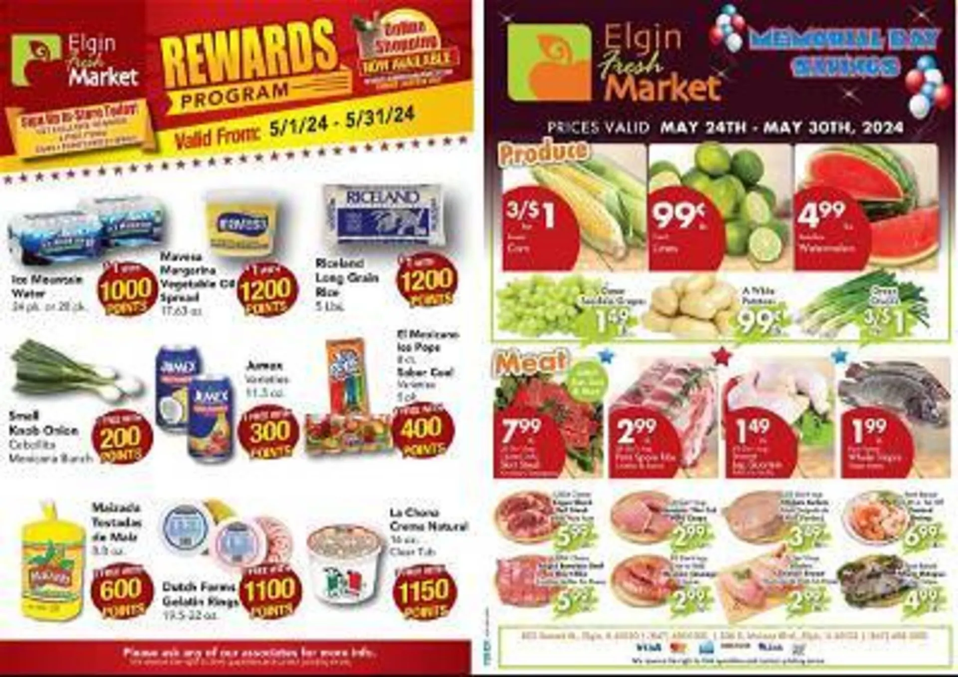 Elgin Fresh Market Weekly Ad - 1