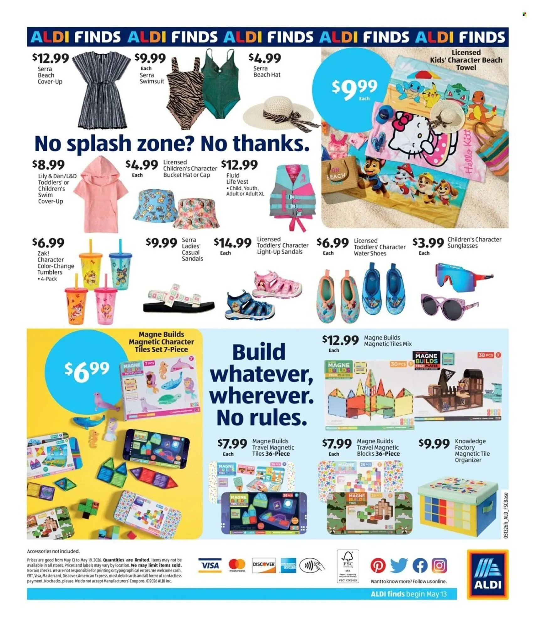 Weekly promotion Aldi weekly ad spanning from May 13 to May 19 2026 - Page 2 for Catalogue 365