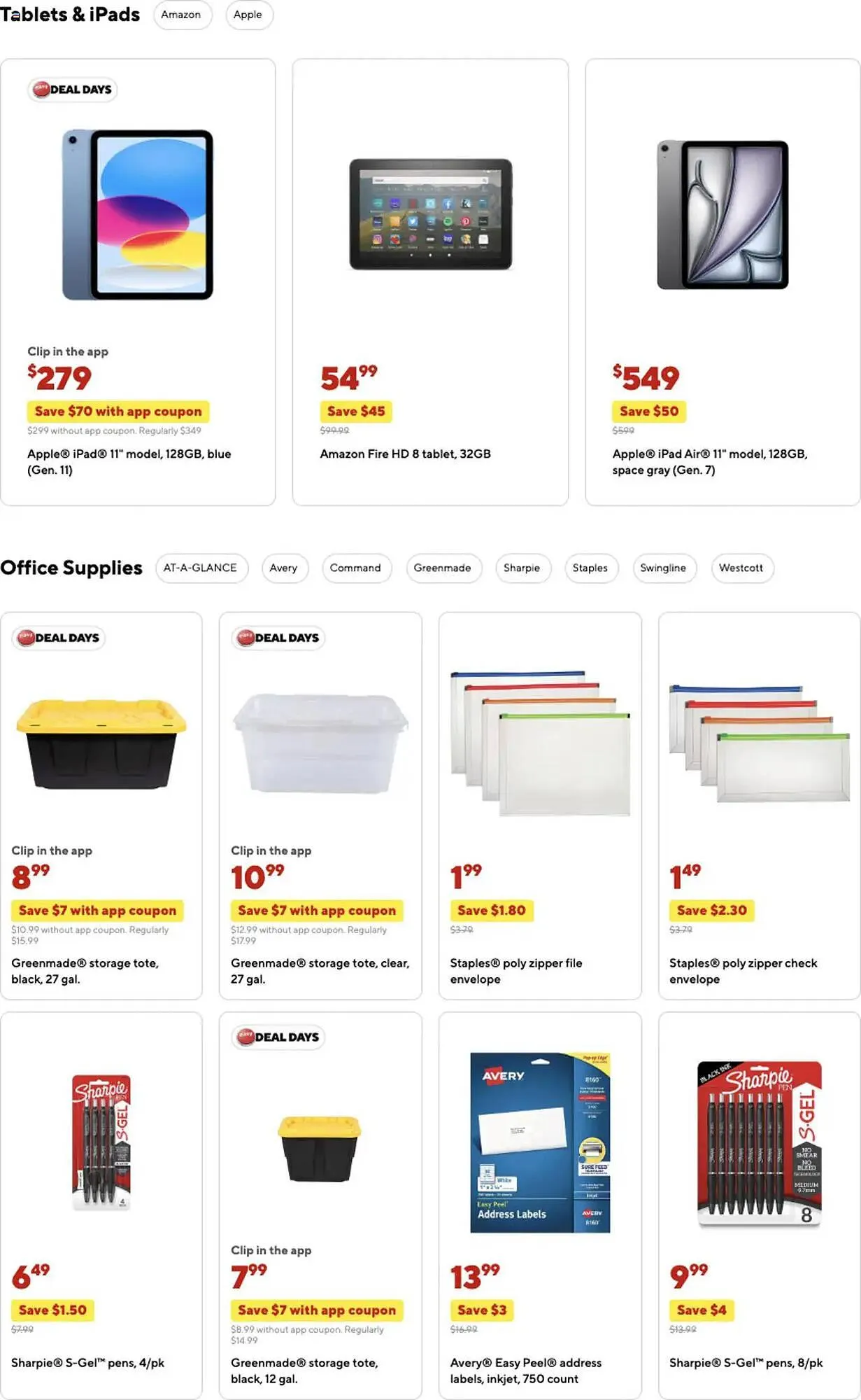 Weekly ad Staples weekly ad from October 5 to October 12 2025 - Page 5