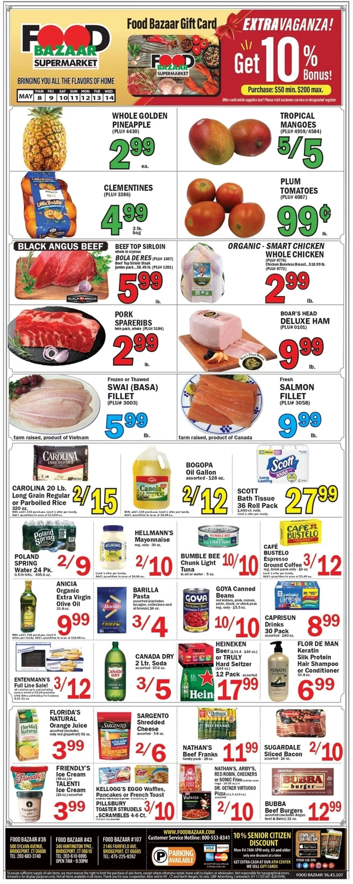 Catálogo de Food Bazaar Current weekly ad 8 de mayo al 14 de mayo 2025 - Página 1