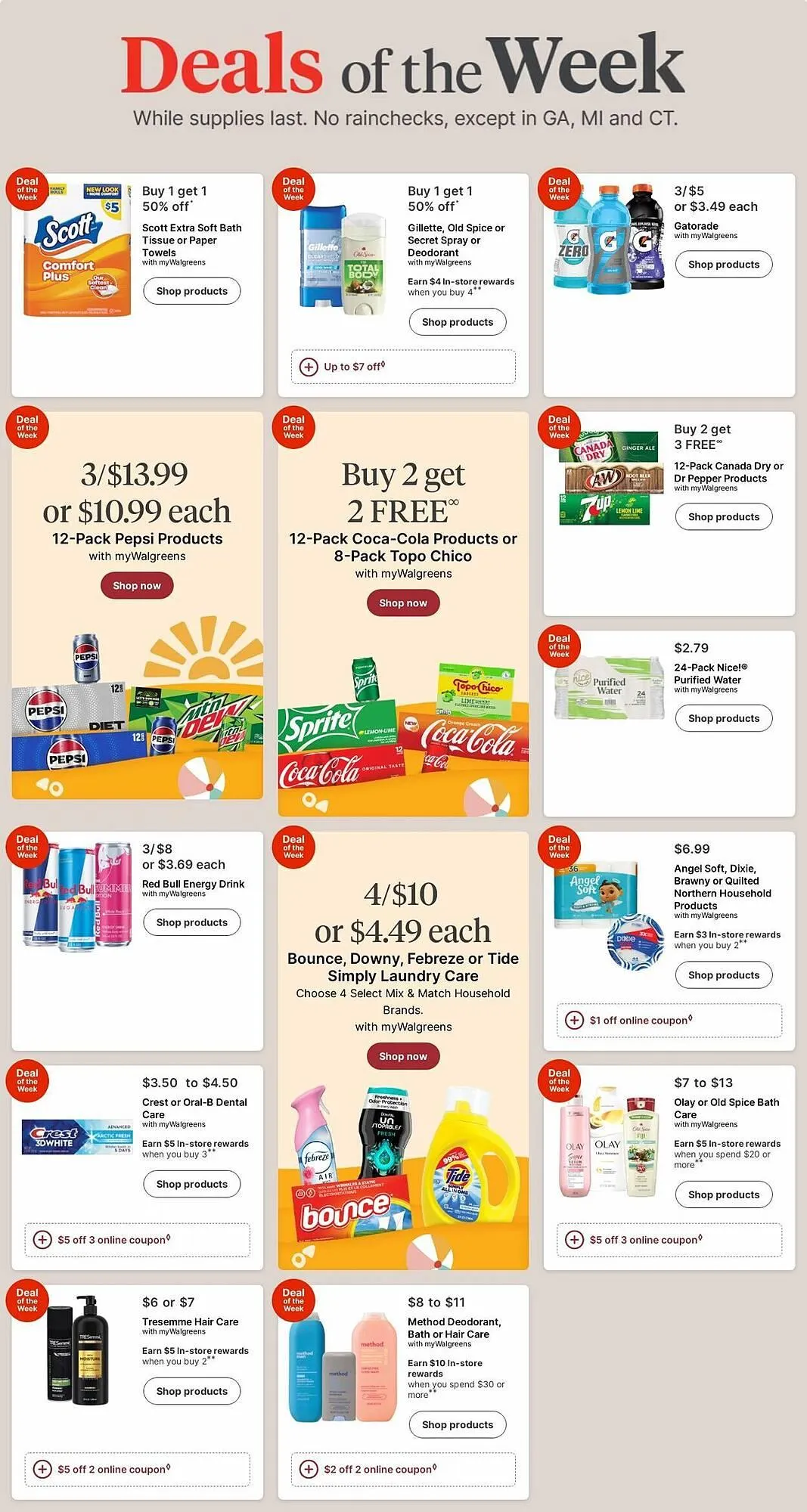 Weekly ad Walgreens Weekly Ad from June 30 to July 9 2025 - Page 1