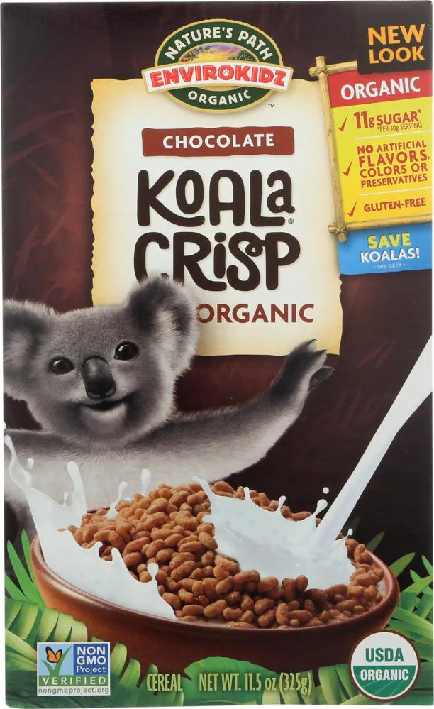Enviro Kidz Cereals Cereal Koala Cocoa Crisp 11.5z