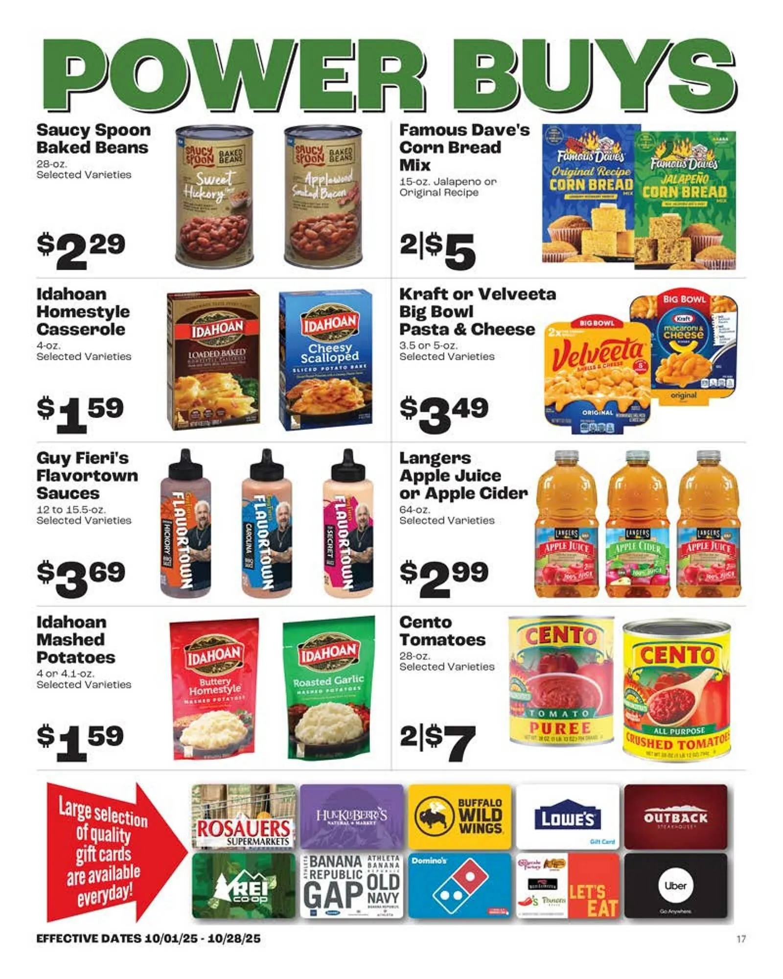 Weekly ad Rosauers weekly ad from October 1 to October 28 2025 - Page 17