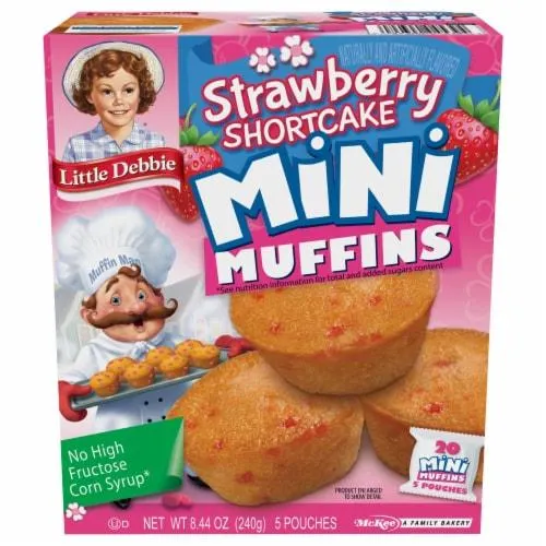 Little Debbie Strawberry Shortcake Mini Muffins