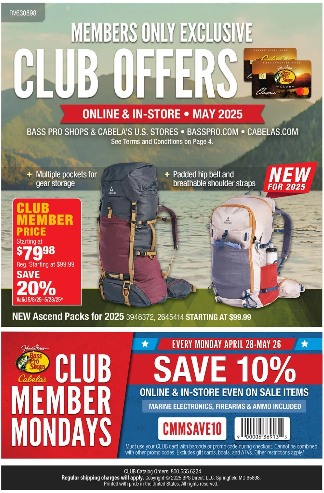 Weekly ad Bass Pro Current weekly ad from May 1 to May 31 2025 - Page 1