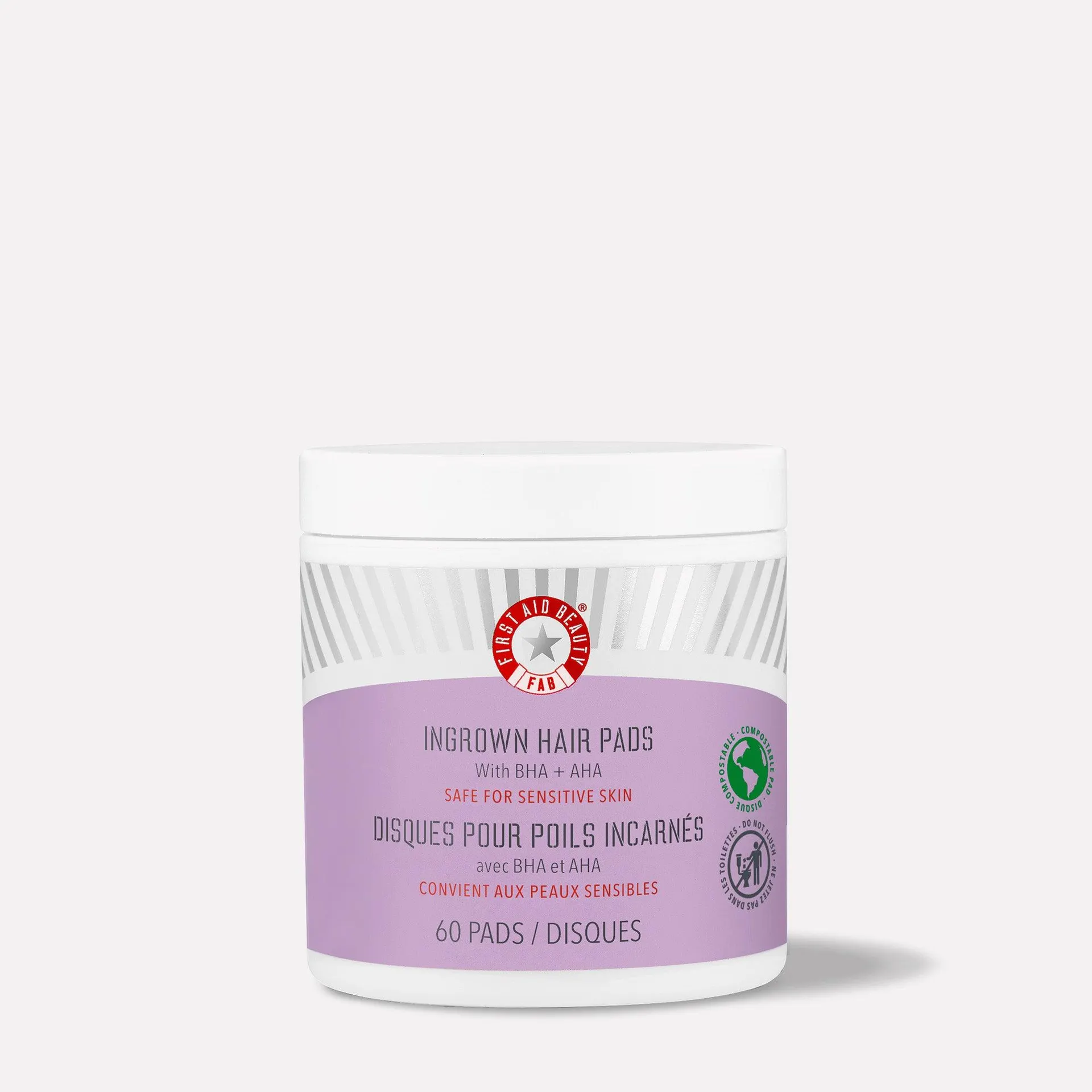 Ingrown Hair Pads with BHA + AHA