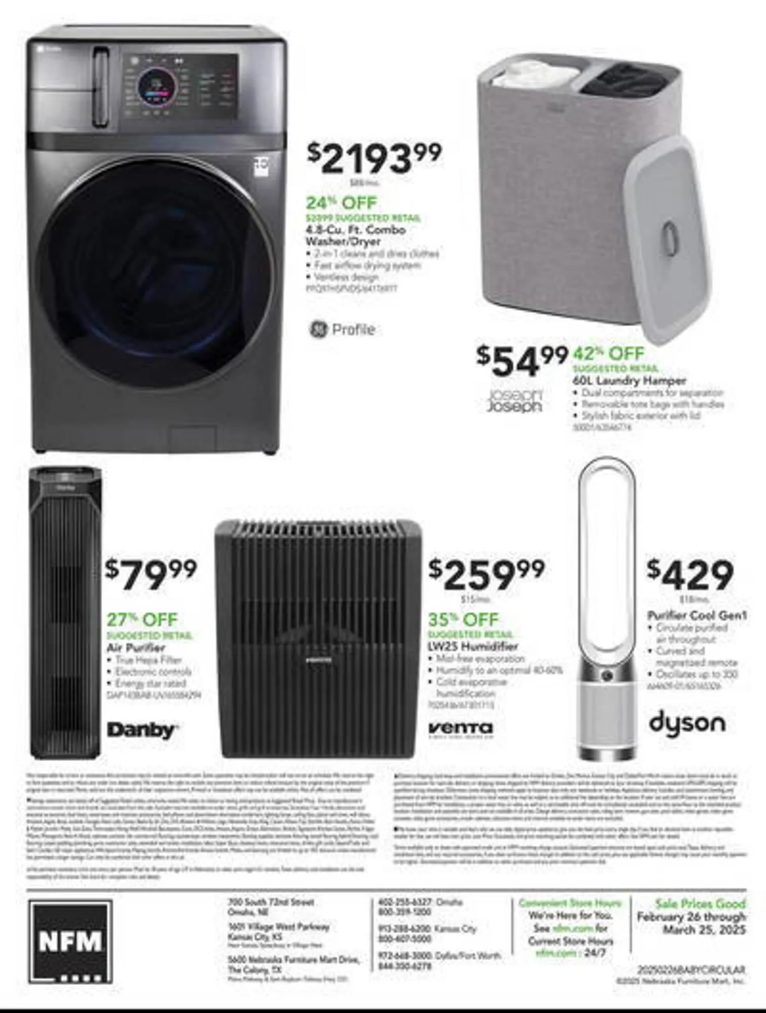 Weekly ad Nebraska Furniture Mart Weekly Ad from February 26 to March 25 2025 - Page 19