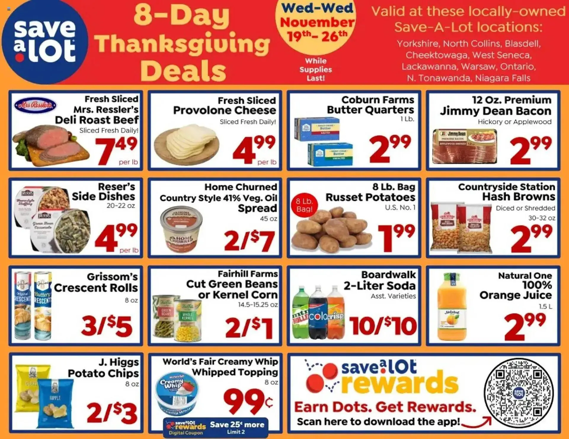 Weekly ad Save a Lot weekly ad from November 19 to November 26 2025 - Page 1
