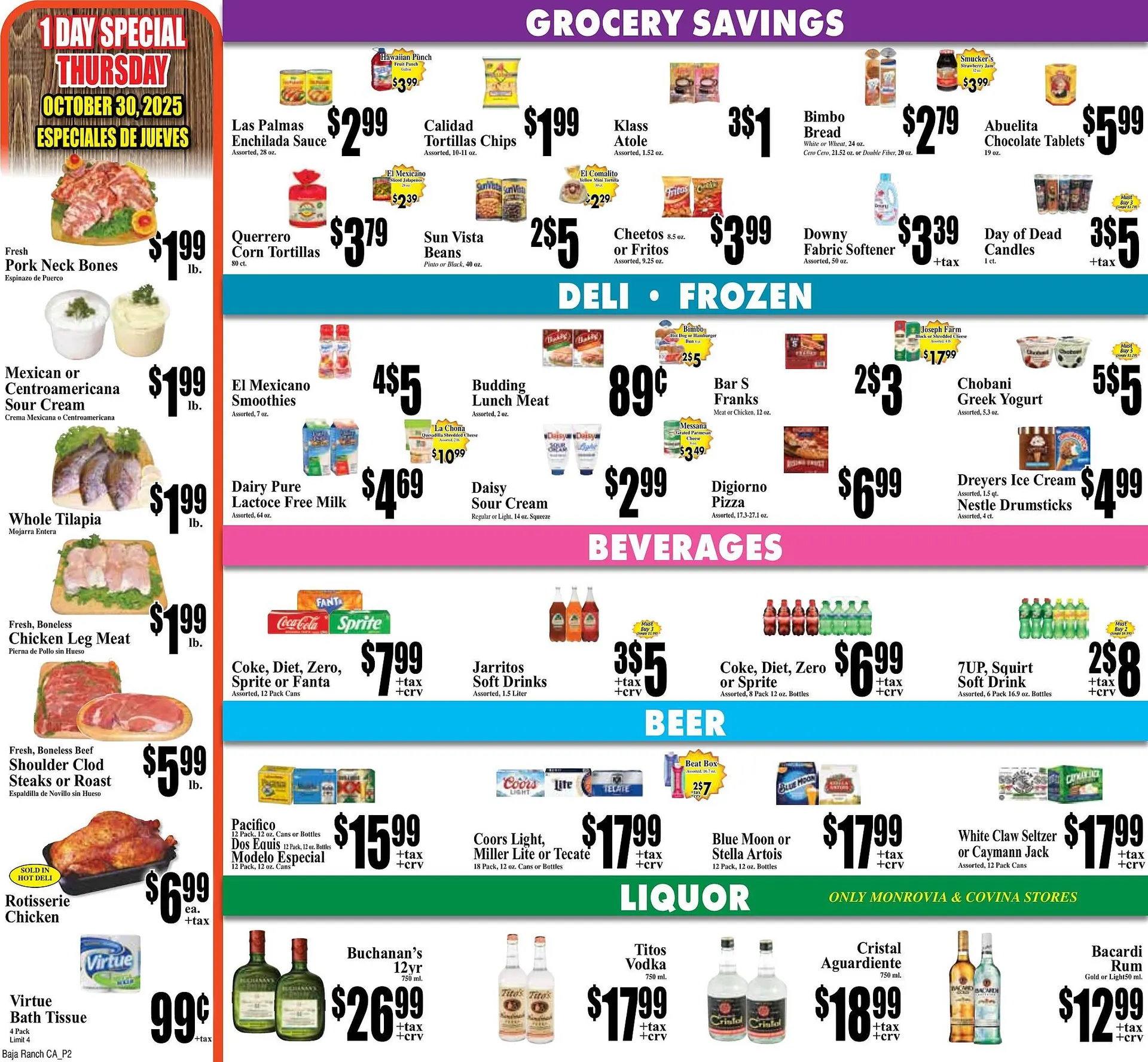 Weekly ad Baja Ranch weekly ad from October 29 to November 4 2025 - Page 2