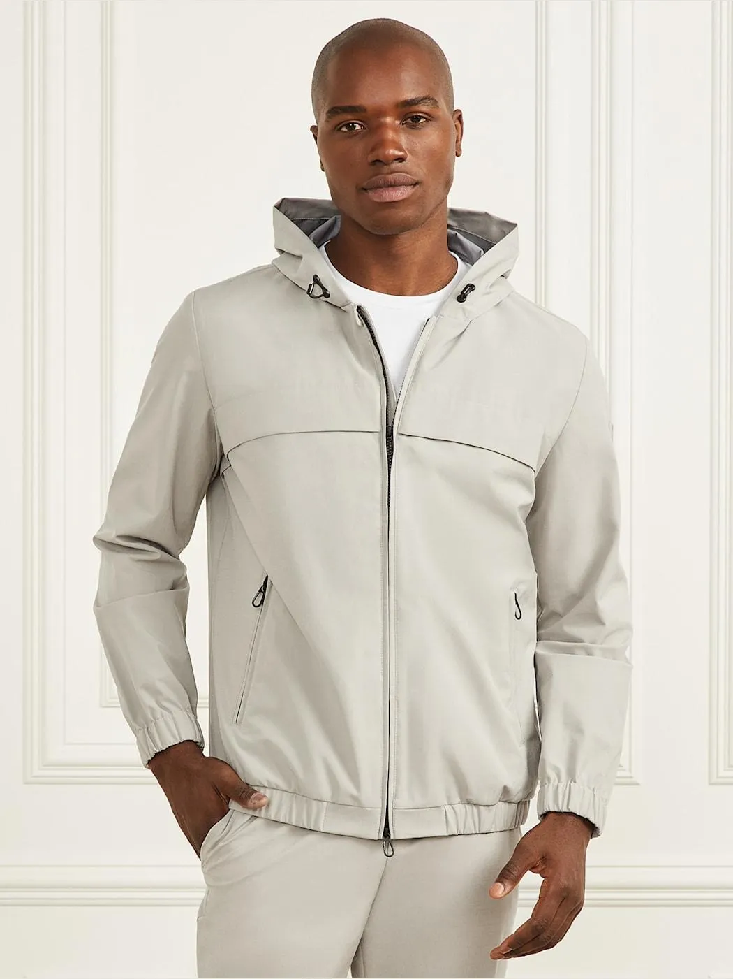 Formal Performance Hooded Jacket