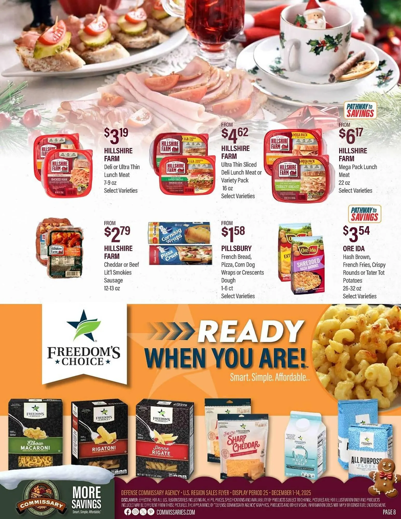 Weekly ad Commissary weekly ad from December 1 to December 14 2025 - Page 8