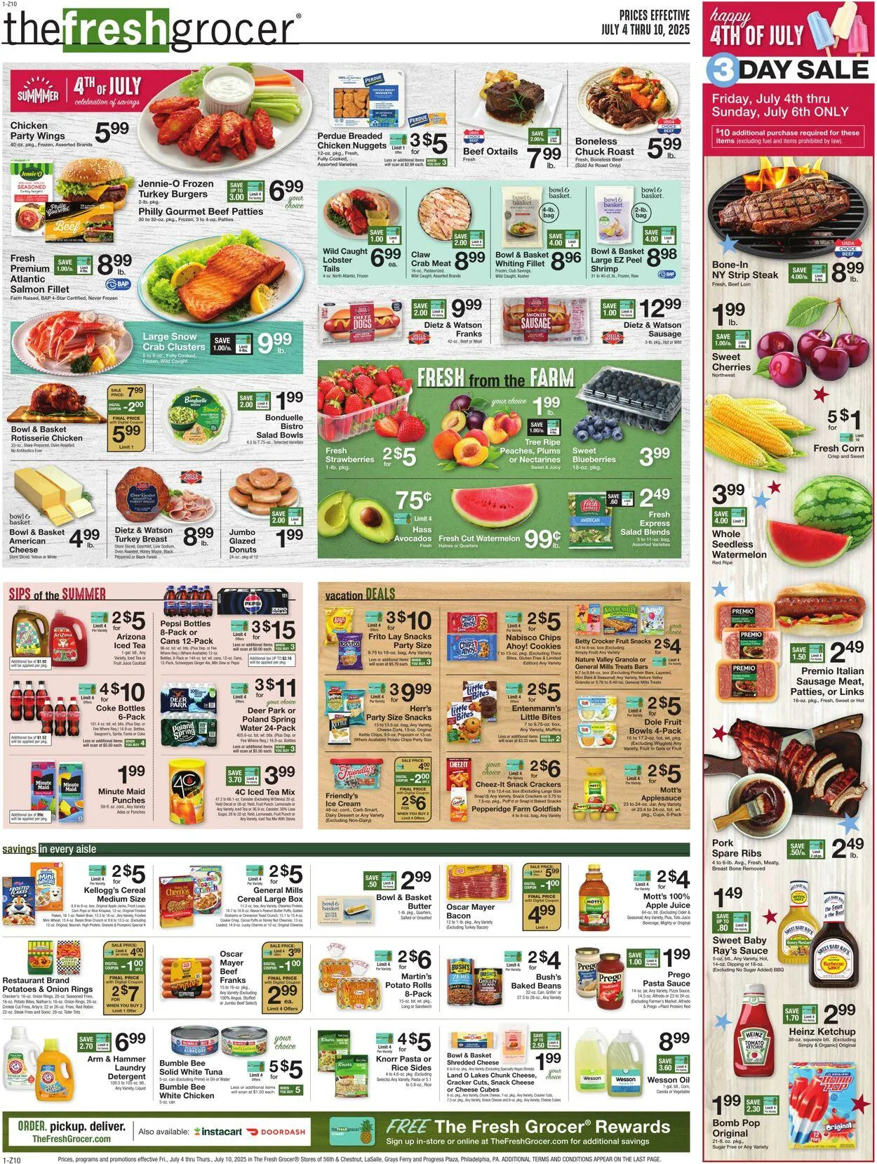 Weekly ad Gerrity's Supermarkets Current weekly ad from July 3 to July 11 2025 - Page 1