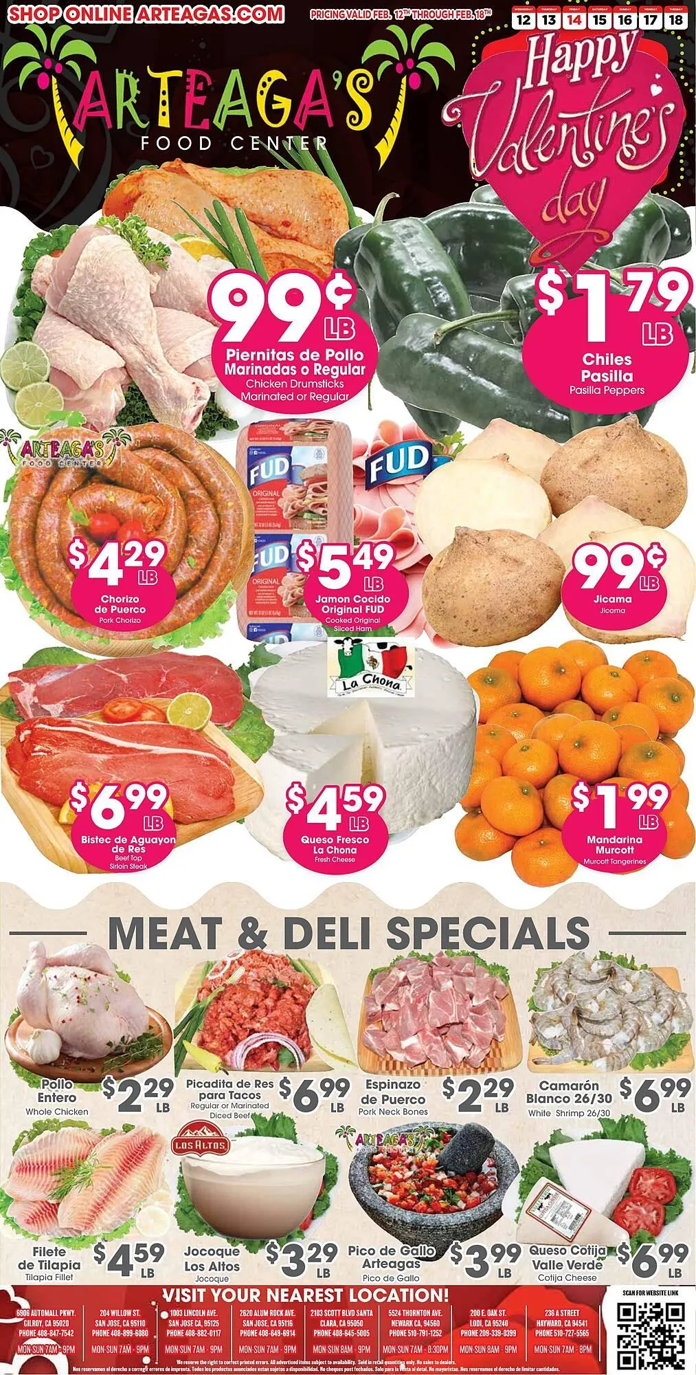 Arteagas Food Center Weekly Ad - 1