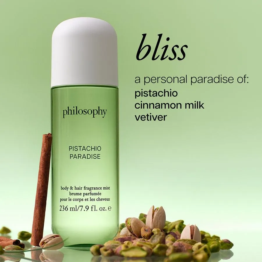 pistachio paradise body & hair fragrance mist