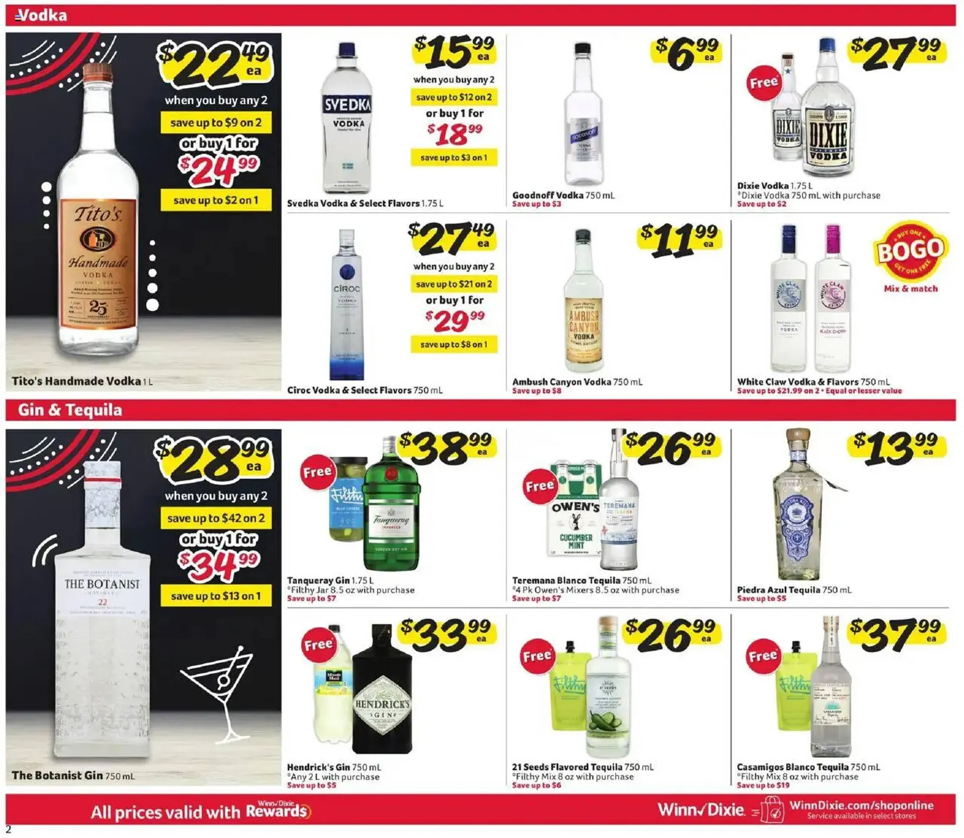 Weekly ad Winn Dixie Weekly Ad from March 3 to March 30 2025 - Page 2