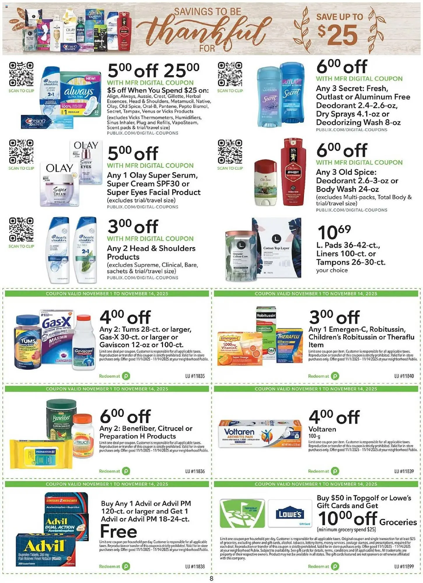 Weekly ad Publix weekly ad from November 1 to November 14 2025 - Page 8