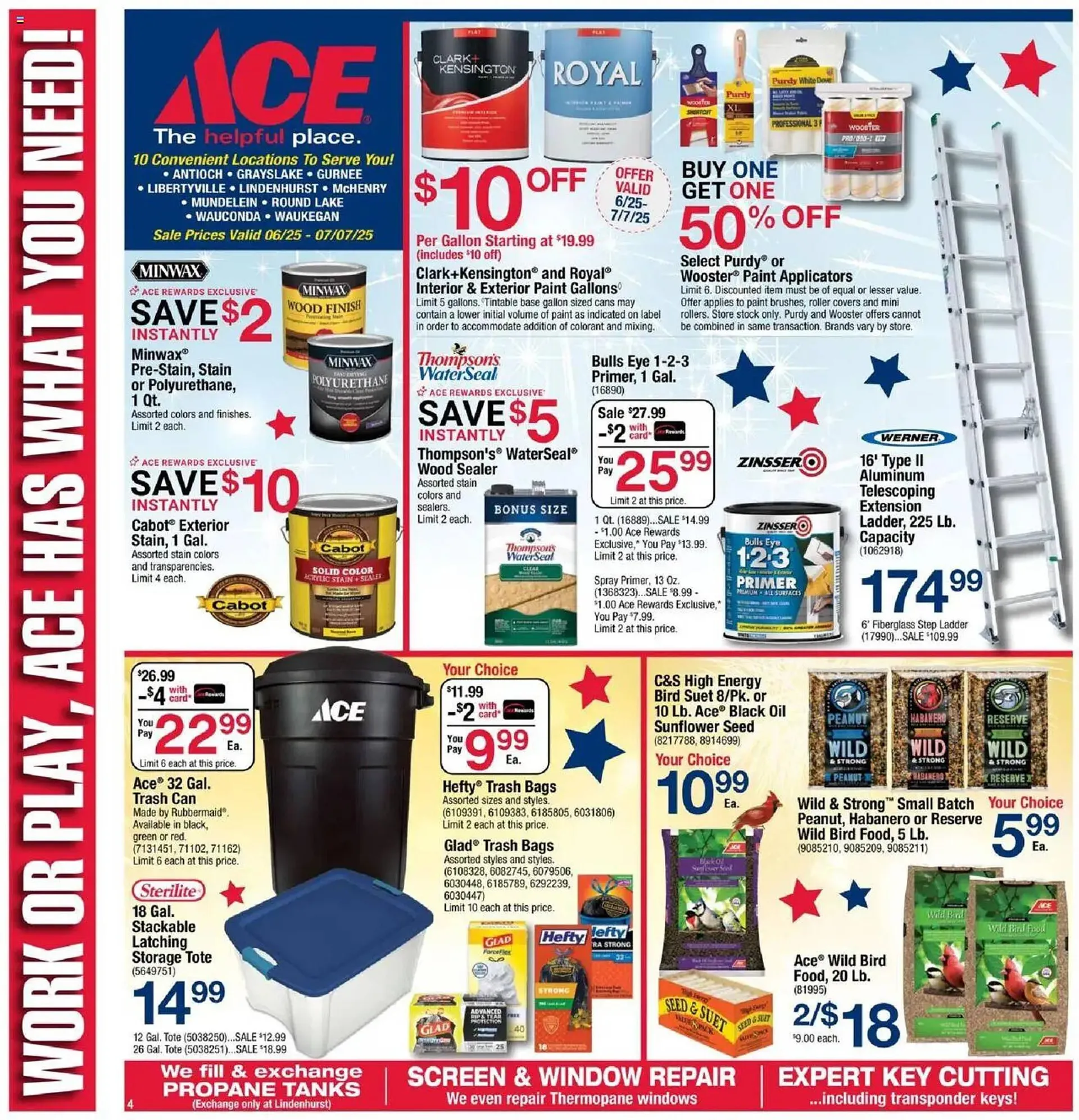 Weekly ad Ace Hardware Weekly Ad from June 25 to July 7 2025 - Page 4