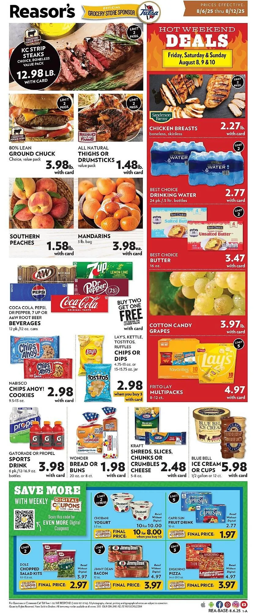 Reasors Weekly Ad - 1