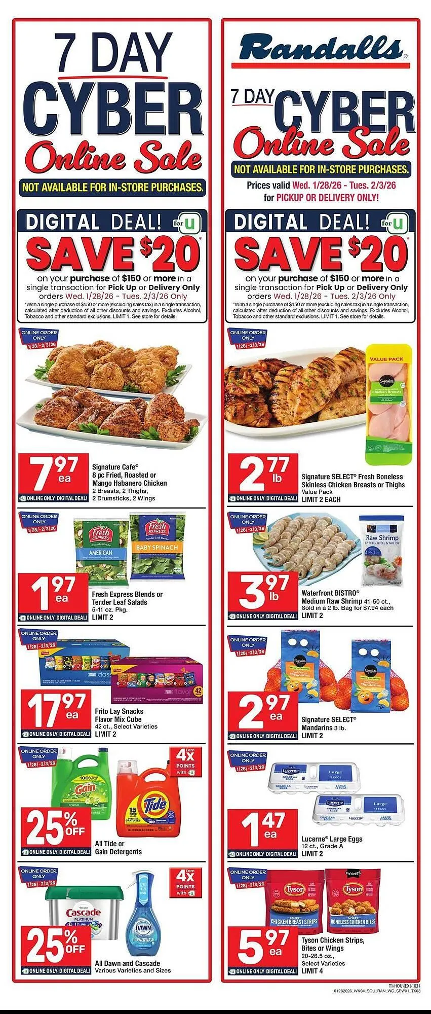 Randalls weekly ad - 1