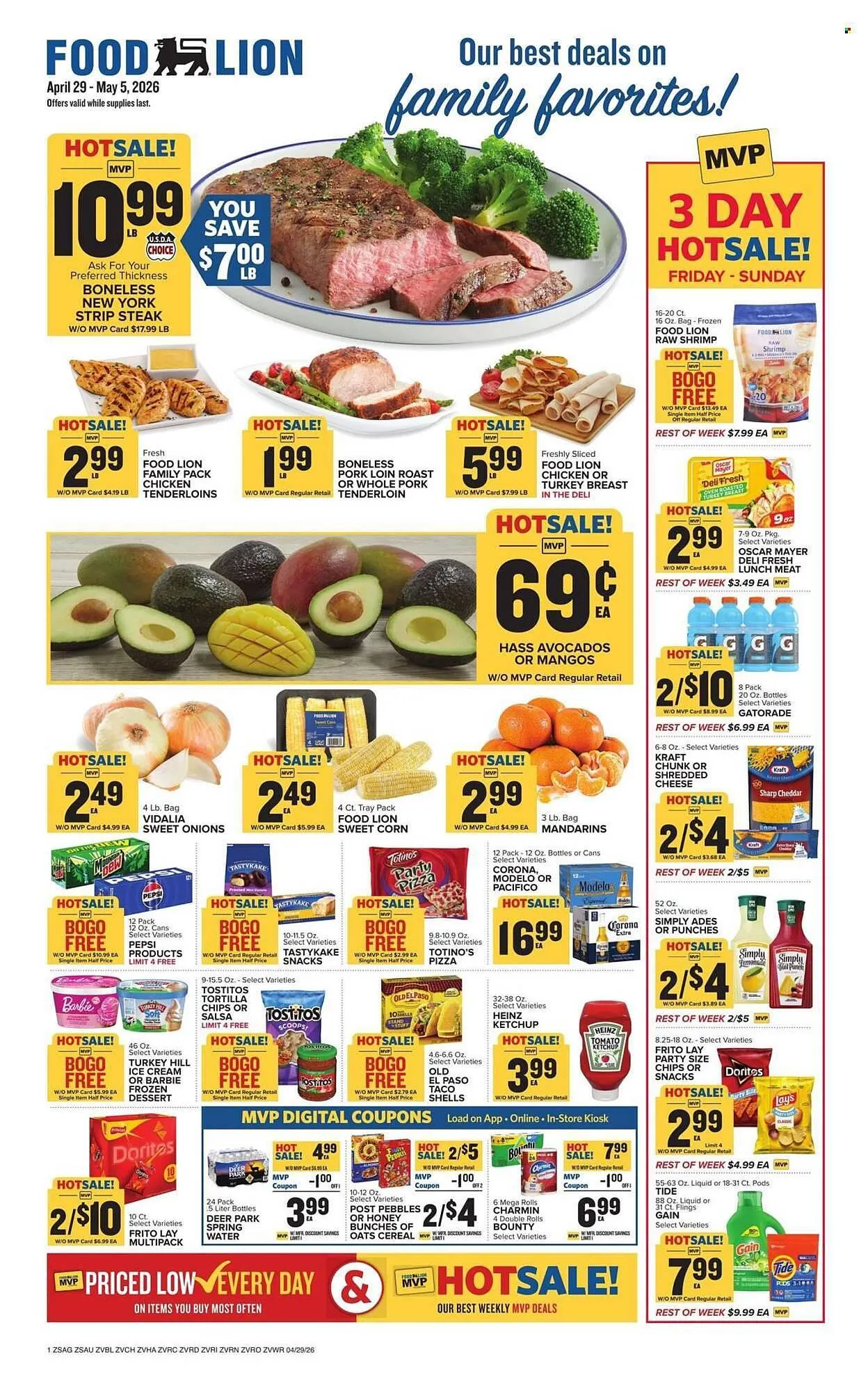 Weekly ad Food Lion weekly ad from April 29 to May 5 2026 - Page 1