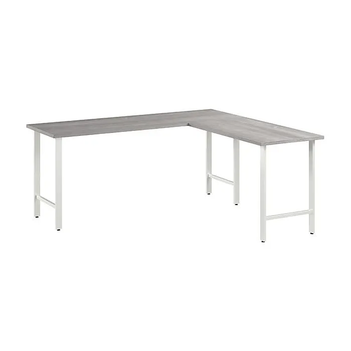 Bush Business Furniture Hustle 72"W L Shaped Computer Desk with Metal Legs,