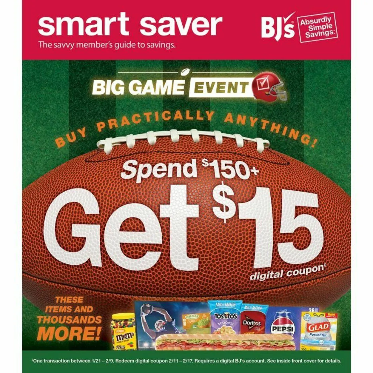 Weekly ad BJ's from January 23 to February 6 2025 - Page 1