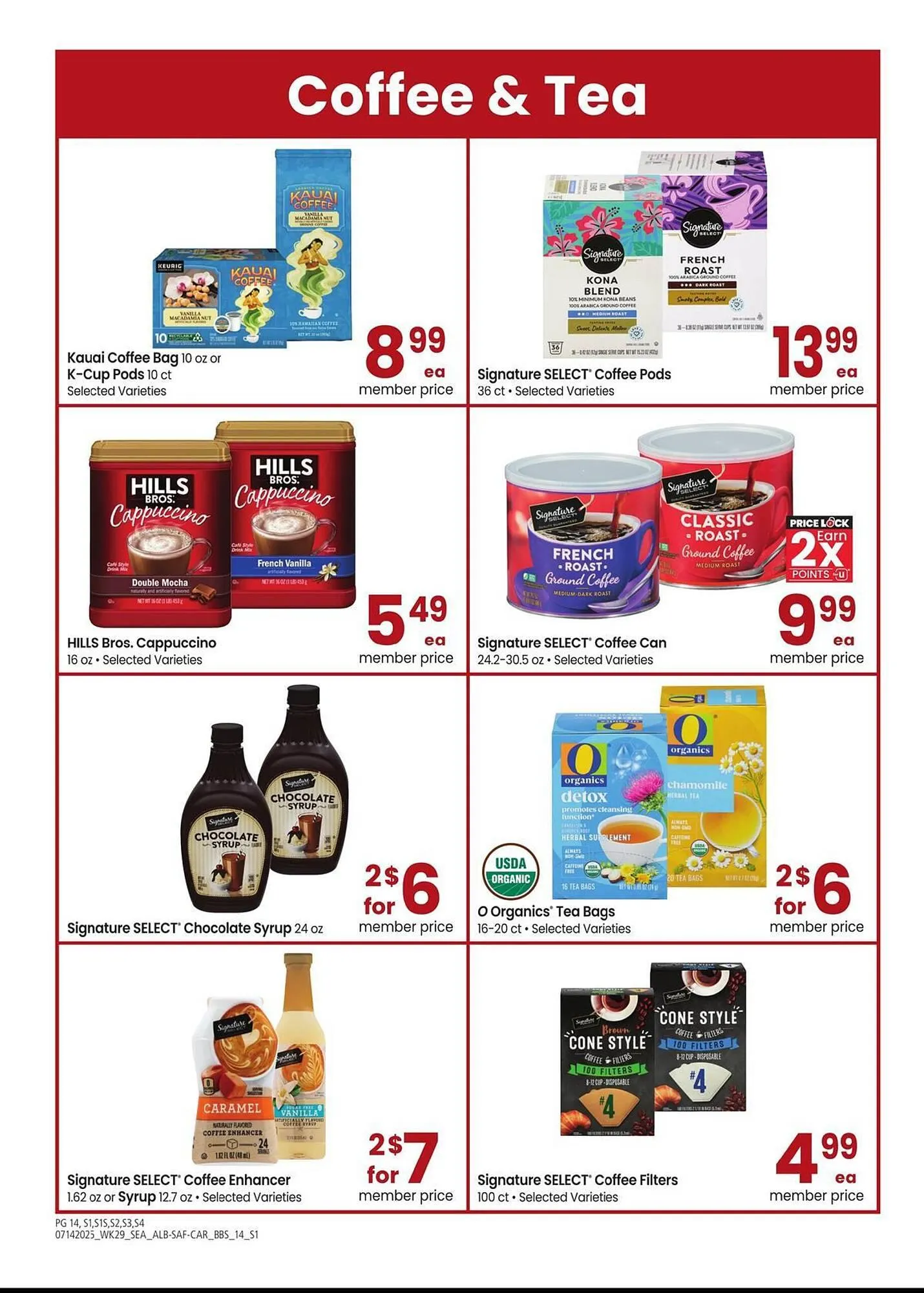 Weekly ad Albertsons Weekly Ad from July 14 to August 10 2025 - Page 14