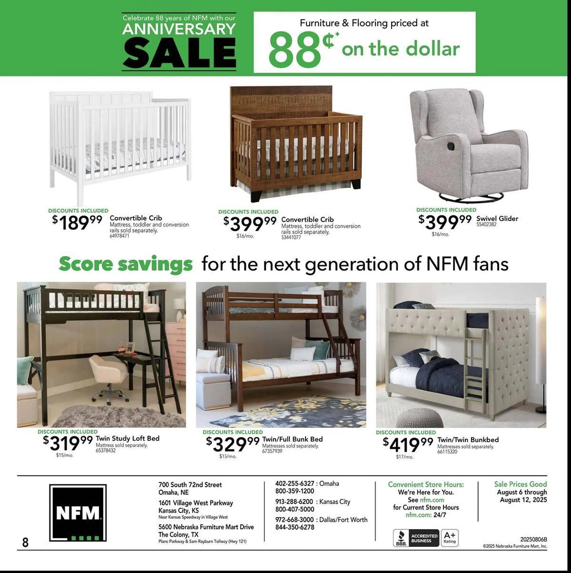 Weekly ad Nebraska Furniture Mart Weekly Ad from August 6 to August 12 2025 - Page 8