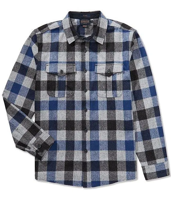 Scout Check Long Sleeve Woven Shirt