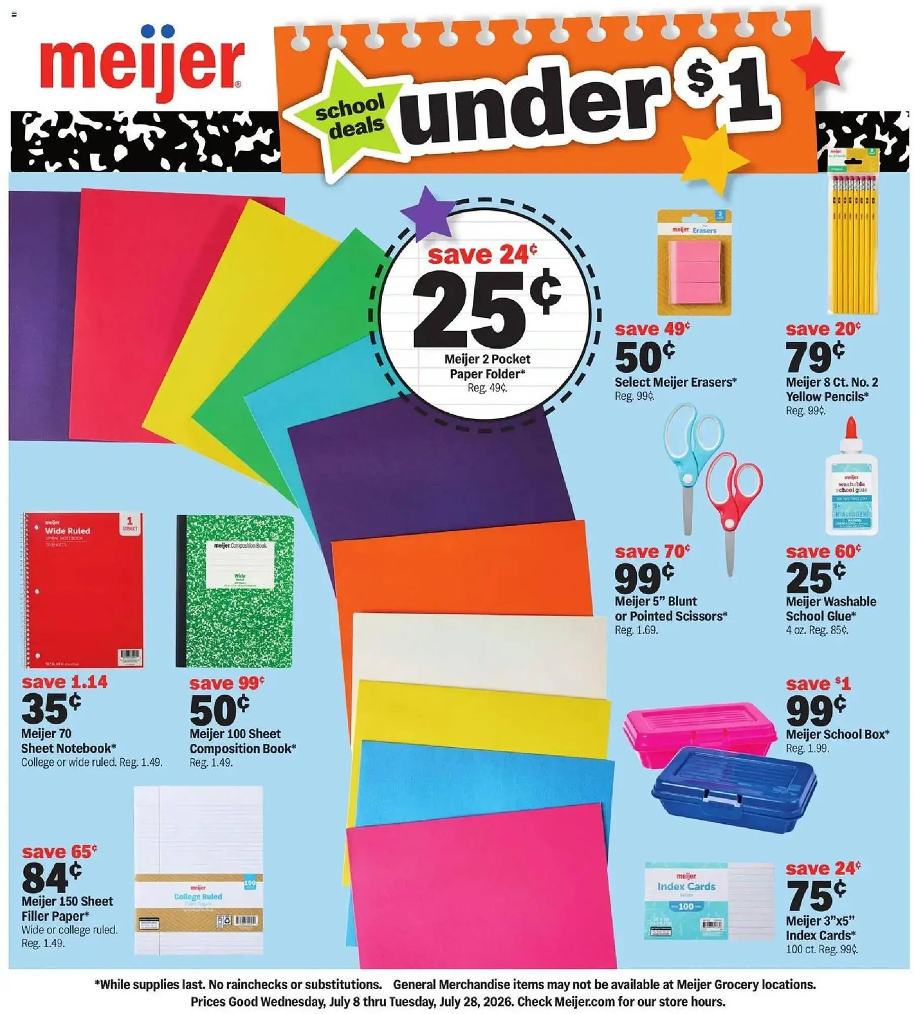 Meijer weekly ad - 1