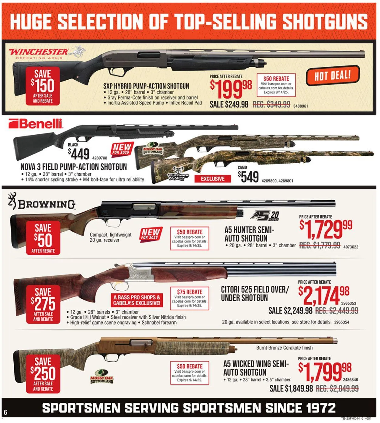 Weekly ad Bass Pro Current weekly ad from August 7 to August 27 2025 - Page 6