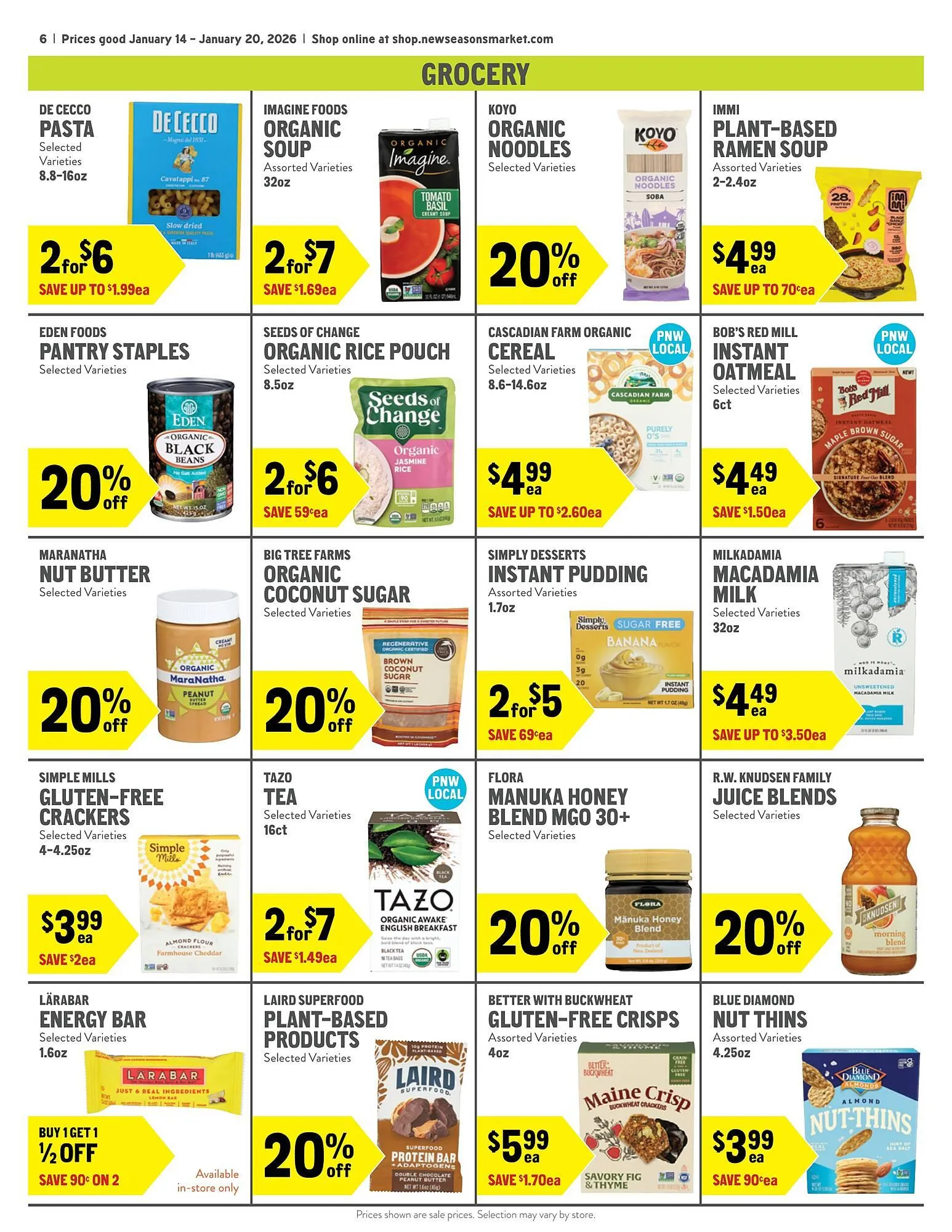 Weekly ad New Seasons Market weekly ad from January 14 to January 20 2026 - Page 6