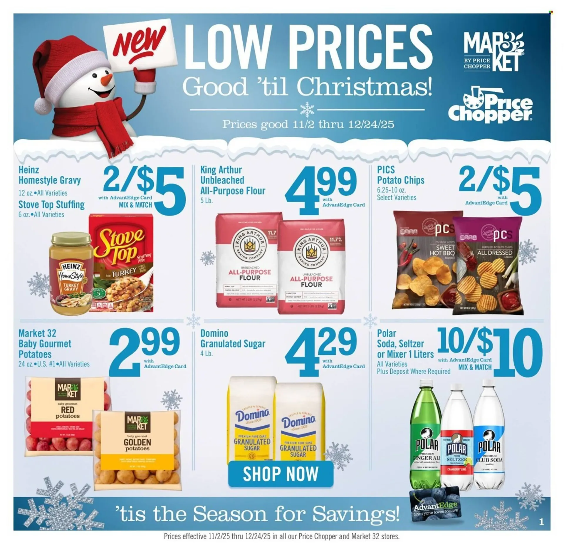 Weekly ad Price Chopper weekly ad from November 2 to December 24 2025 - Page 1