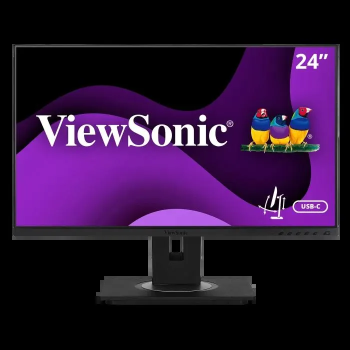 VG2456a - 24" 1080p Ergonomic IPS Docking Monitor with 90W USB C, RJ45 and Daisy Chain