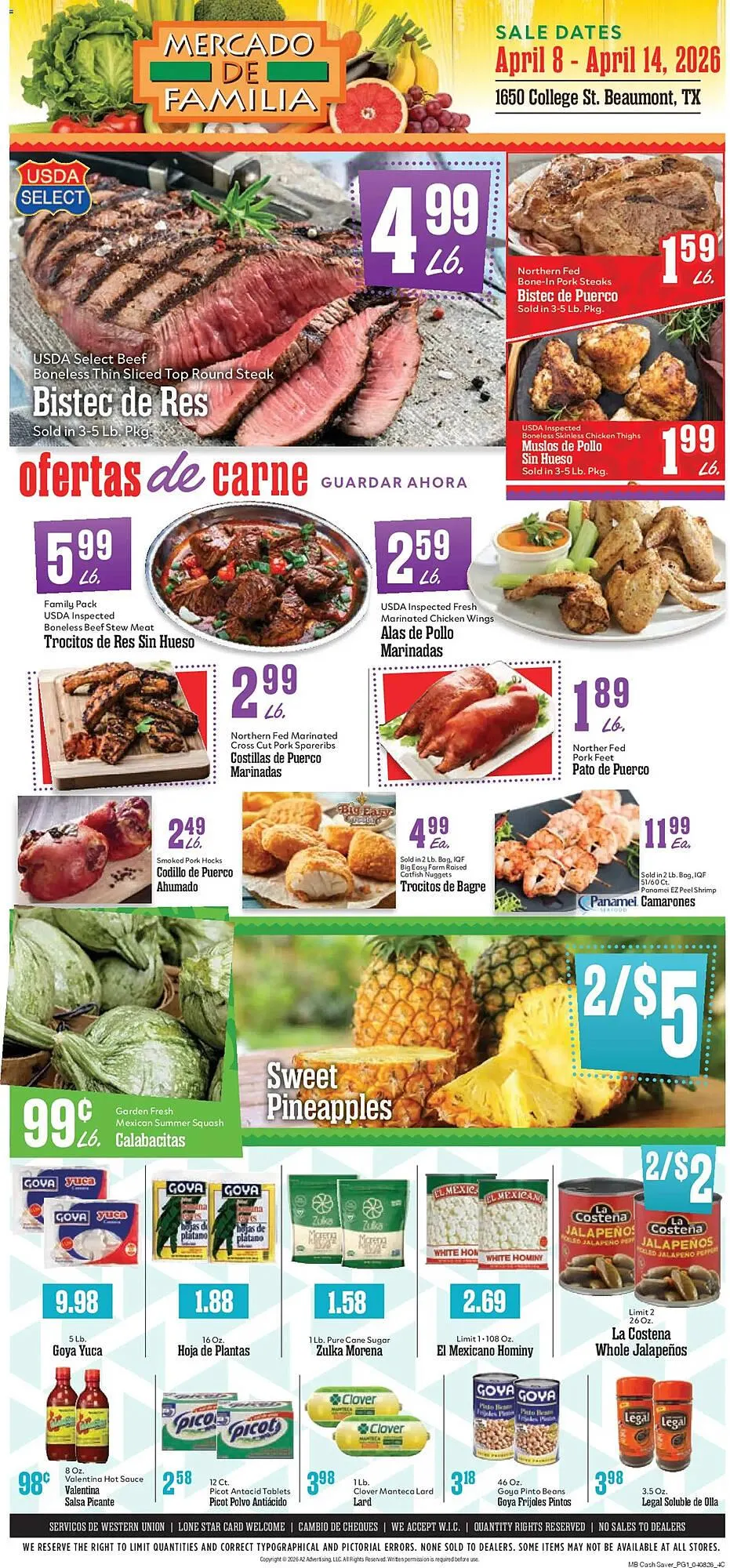 Weekly ad Market Basket weekly ad from April 8 to April 14 2026 - Page 1