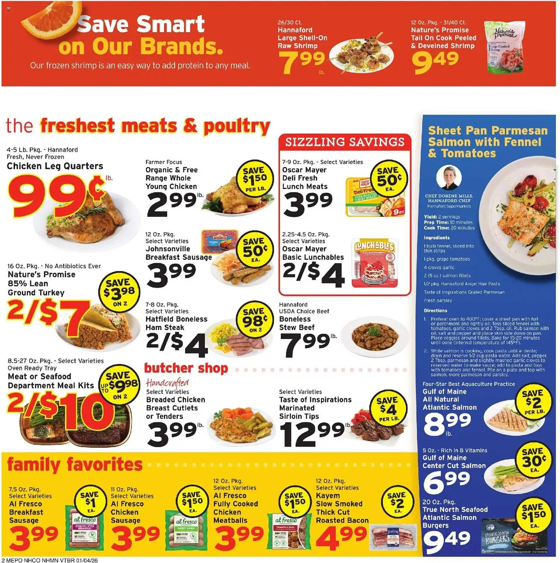 Weekly ad Hannaford flyer from January 4 to January 10 2026 - Page 2