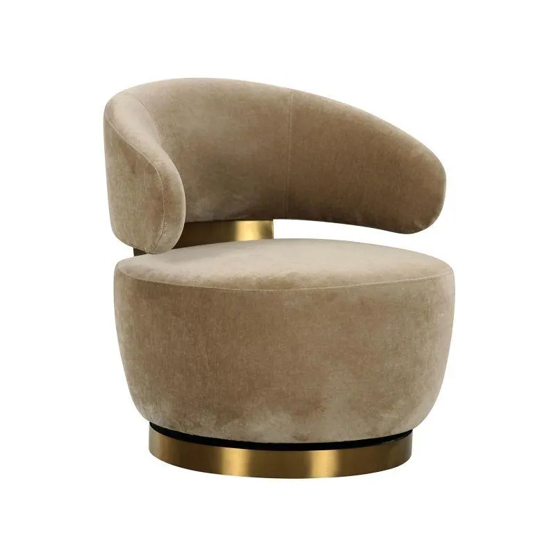 Polaris Fabric Swivel Chair