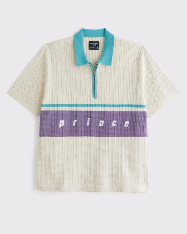 Prince Tennis Zip Sweater Polo