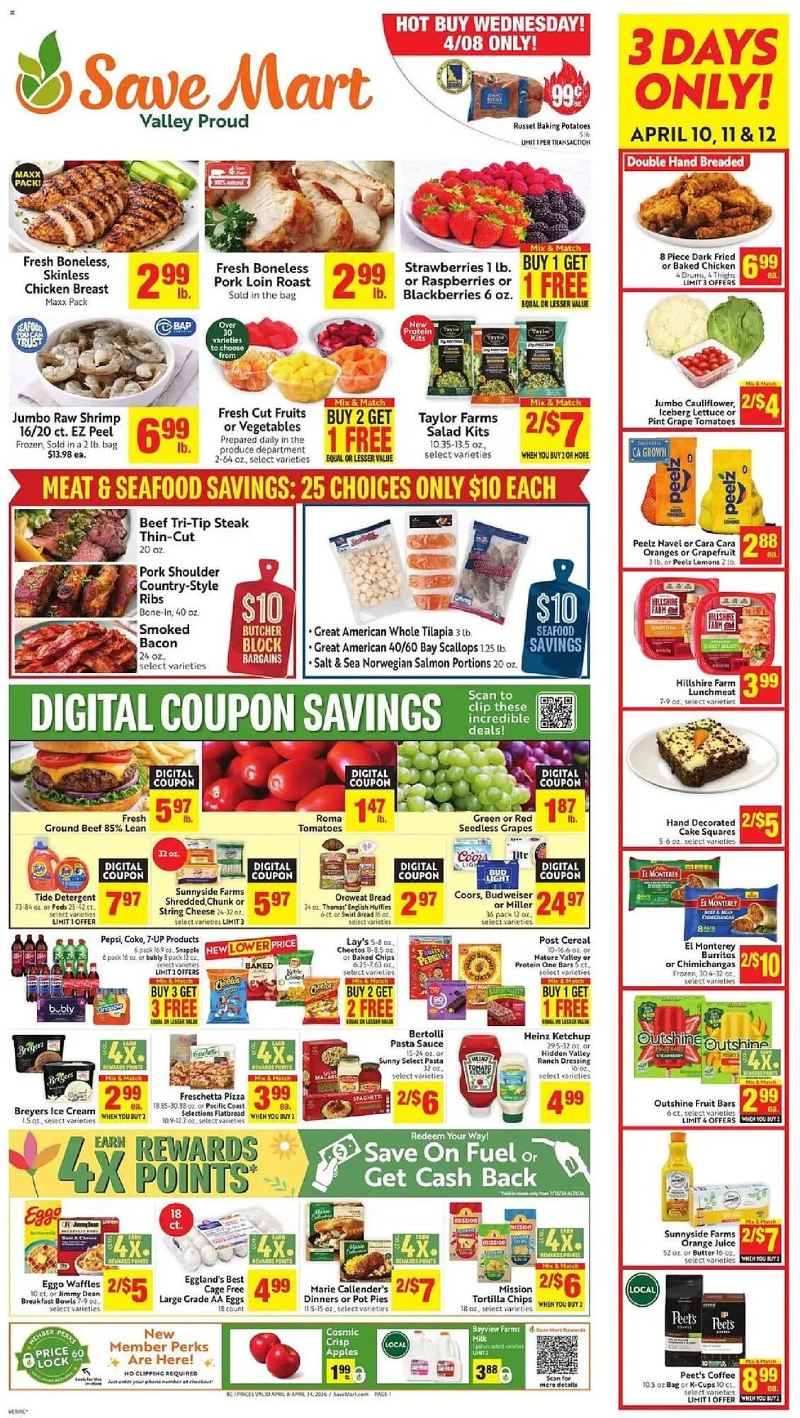 Weekly ad Save Mart weekly ad from April 8 to April 14 2026 - Page 1