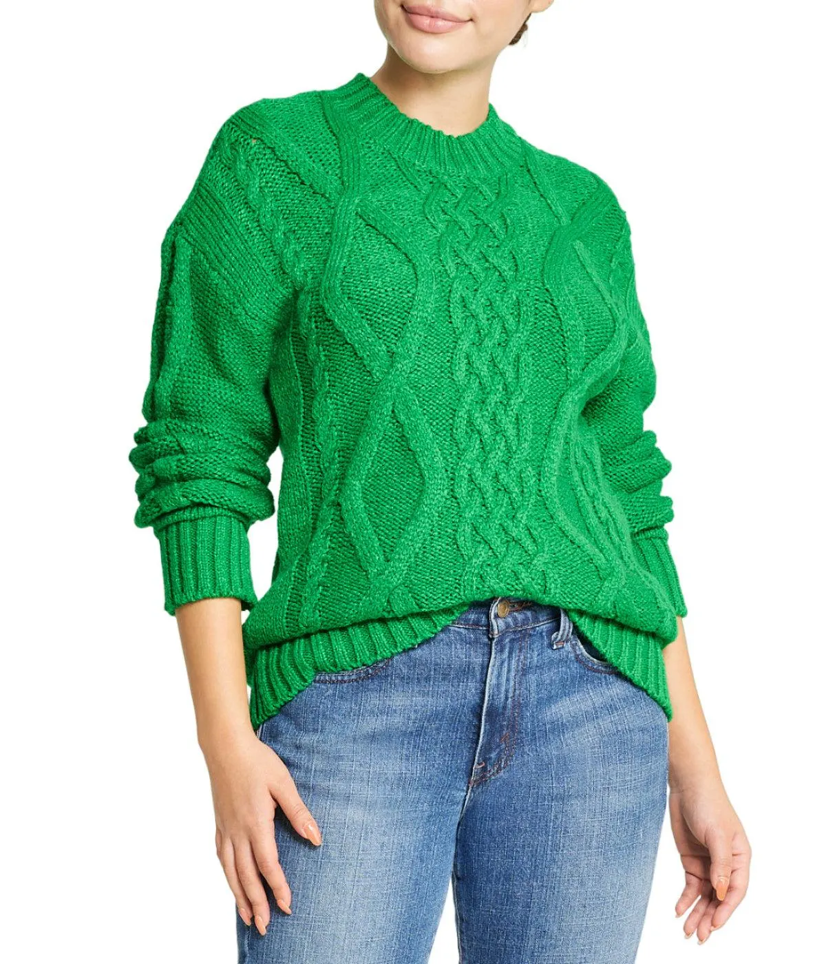 Cable Pullover Sweater