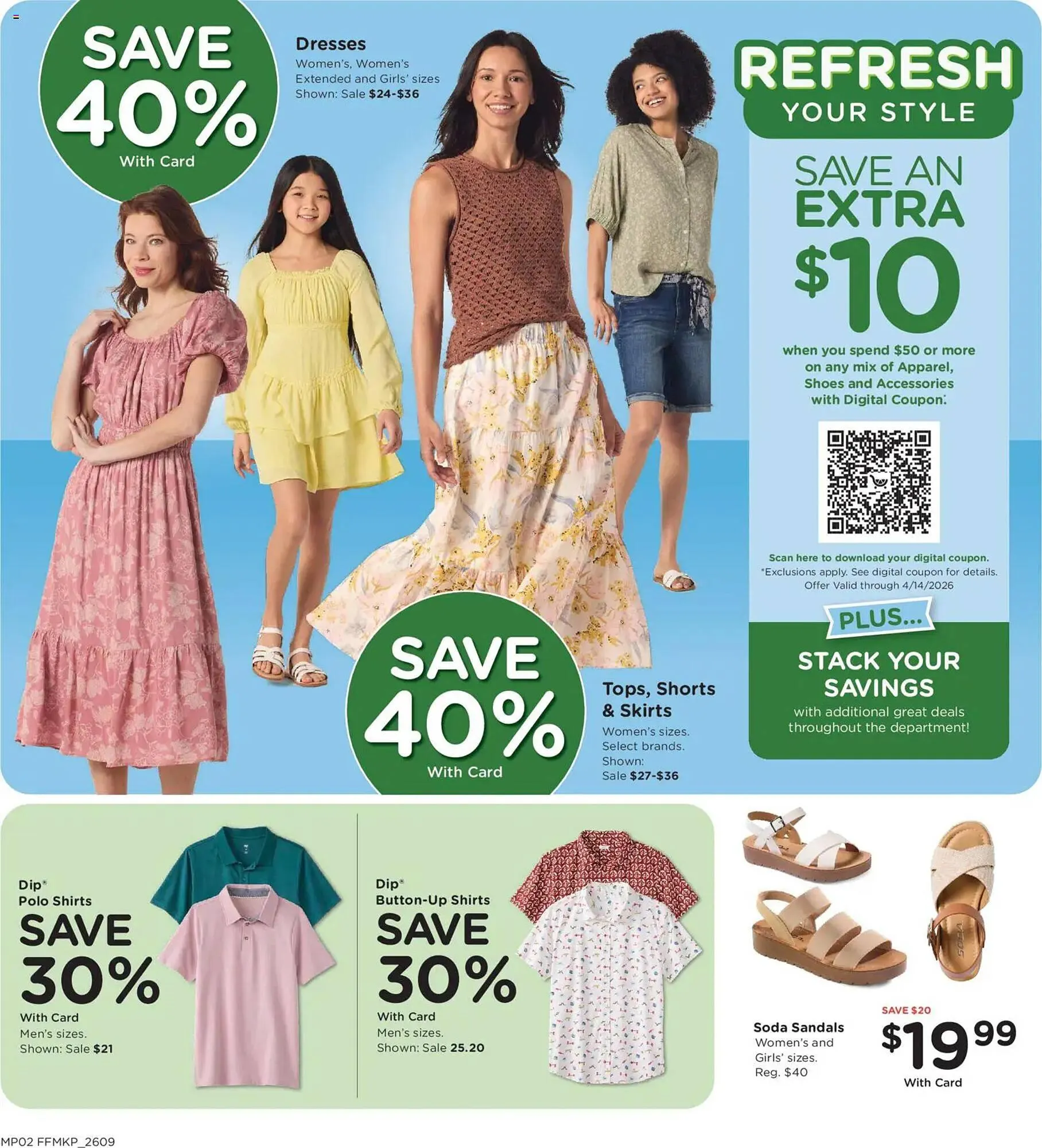 Weekly promotion Fry's weekly ad spanning from April 1 to April 15 2026 - Page 2 for Catalogue 365