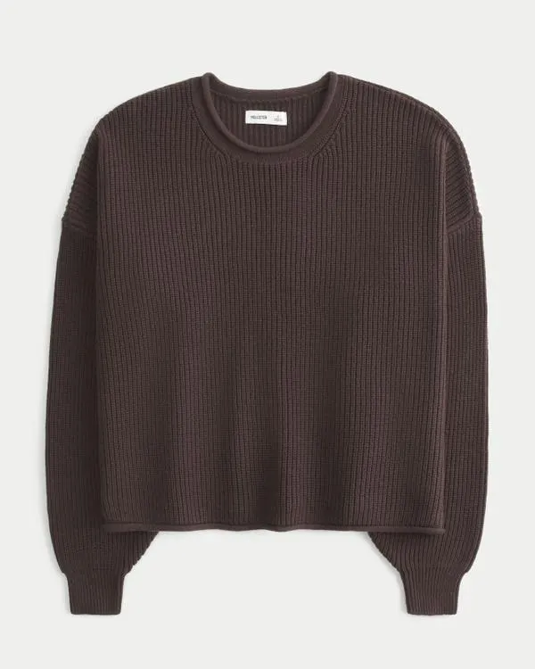 Easy Rollneck Crew Sweater