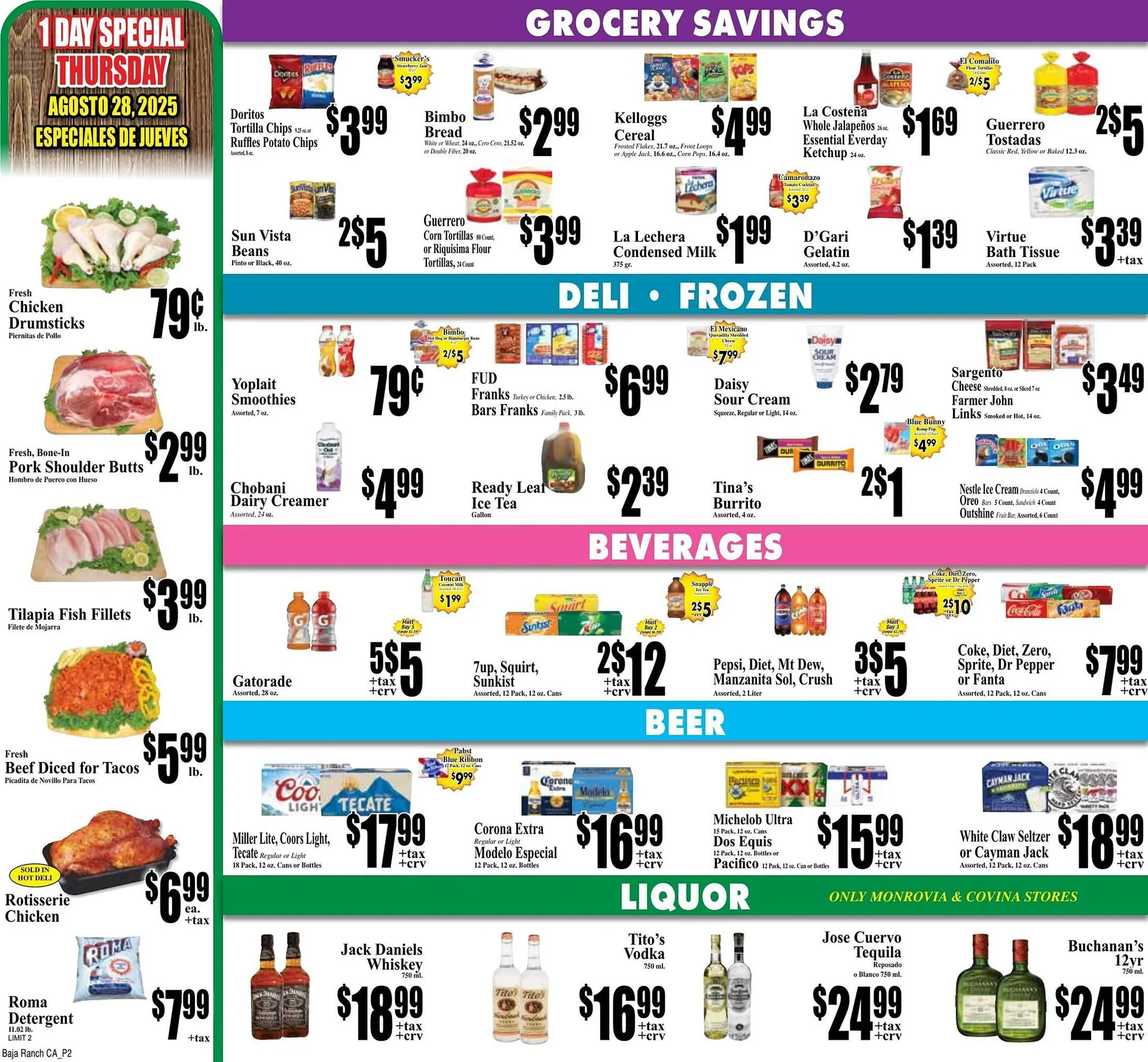 Weekly ad Baja Ranch Weekly Ad from August 27 to September 2 2025 - Page 2