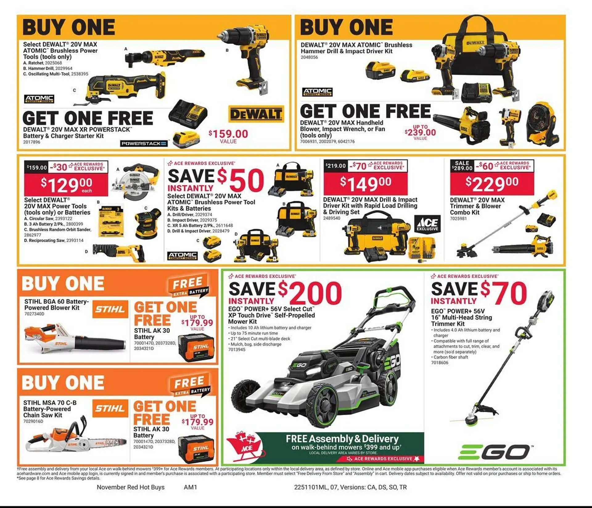 Weekly ad Ace Hardware flyer from November 1 to December 1 2025 - Page 7