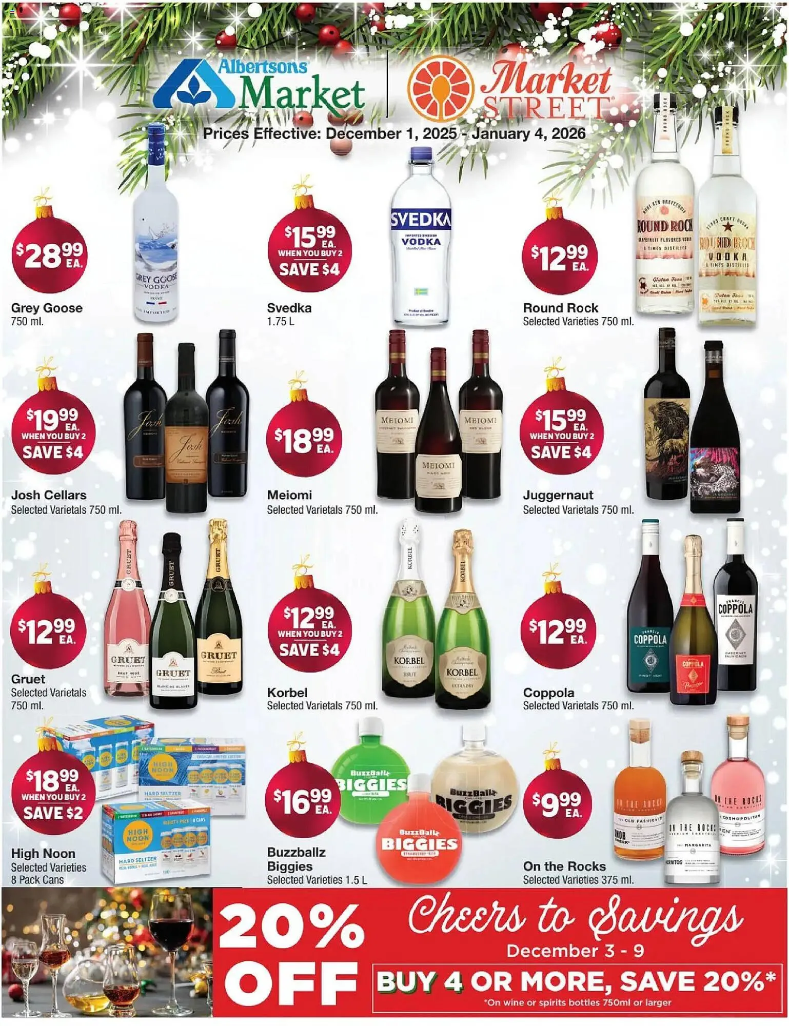 Weekly ad Albertsons weekly ad from December 1 to January 4 2026 - Page 2