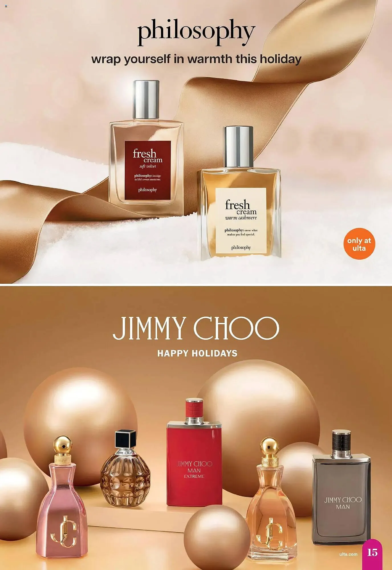 Weekly promotion Ulta Beauty weekly ad spanning from December 8 to January 2 2026 - Page 15 for Catalogue 365