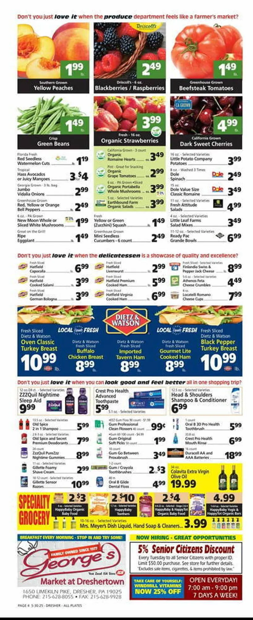 Weekly ad George's Market Weekly Ad from May 30 to June 5 2025 - Page 4