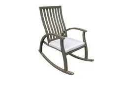 Backyard Creations® Naples Nook Gray Deep Seating Rocking Patio Chair Set with Gray Cushions - 2 Pack